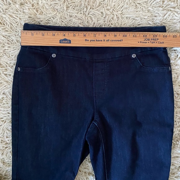 Chico's women's pull on Indigo blue leggings size 00 Regular ( 28”waist) - Picture 4 of 16